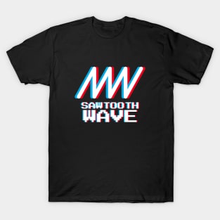 Sawtooth Wave 8-Bit T-Shirt